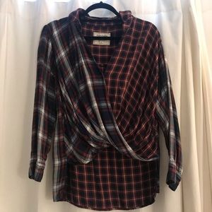 brand new crisscross flannel